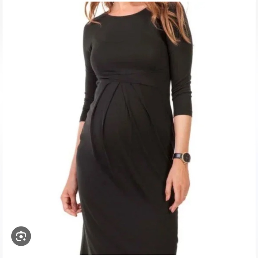 Isabella Oliver black Ivybridge Maternity Dress Size 3